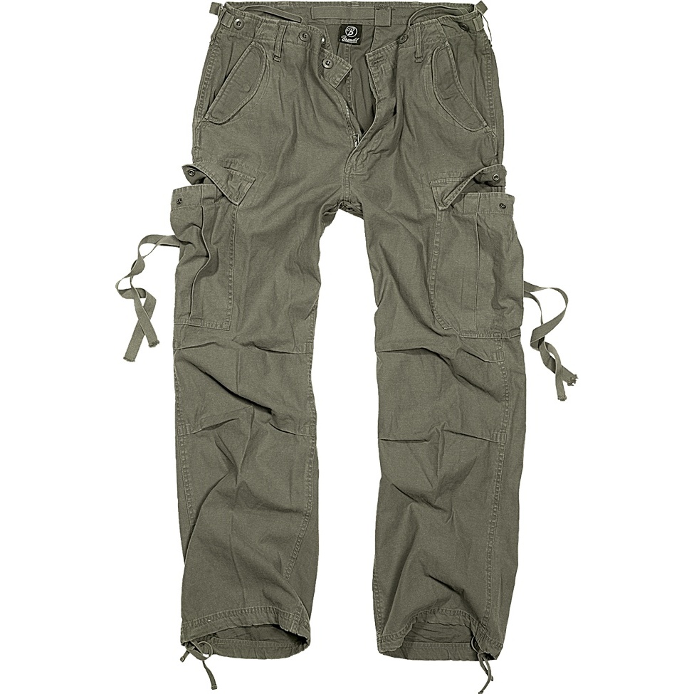 kalhoty M-65 VINTAGE olivově zelené