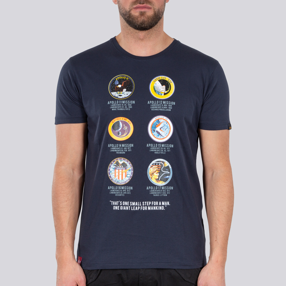 tričko Apollo Mission T-Shirt rep.blue