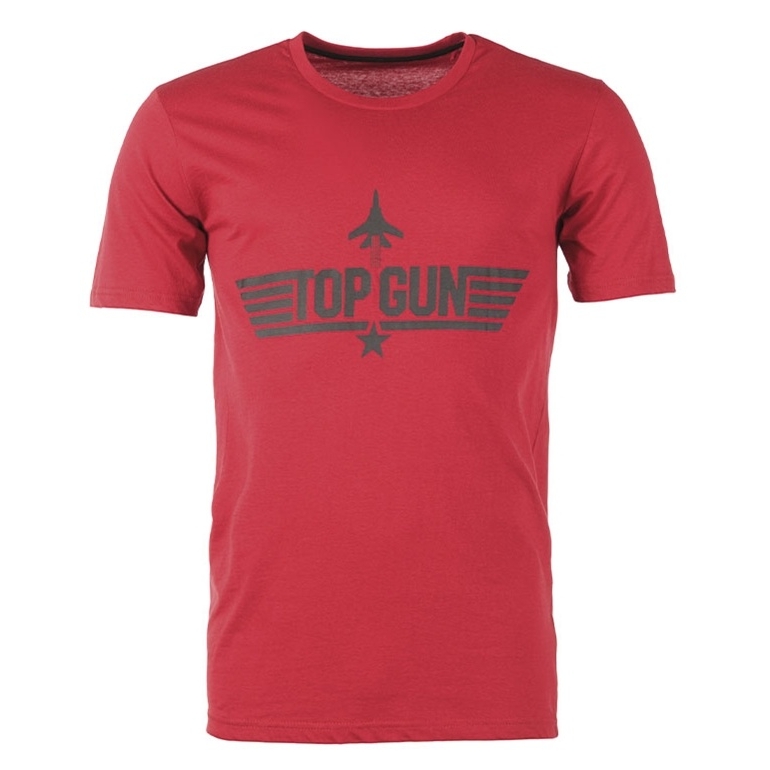 tričko Top Gun červené