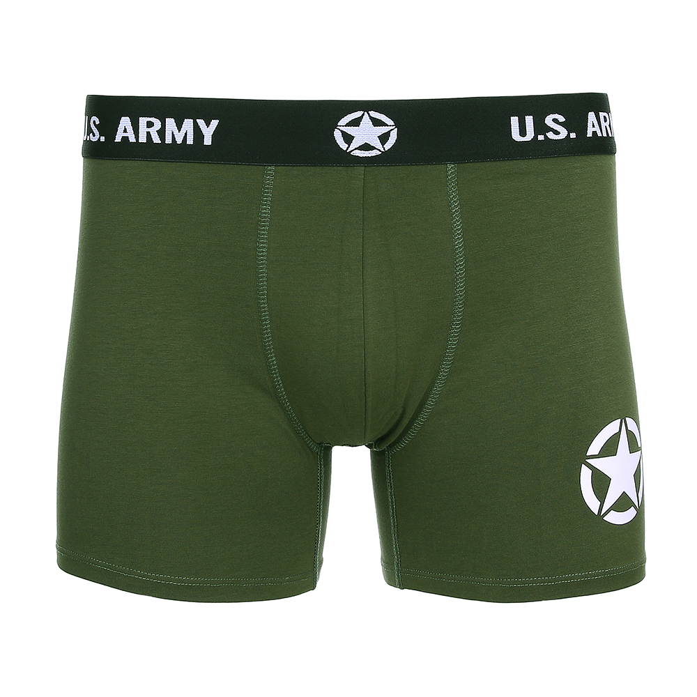 boxerky US Army zelené