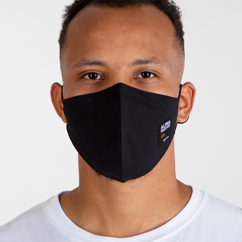 rouška Label Ripstop Face Mask černá