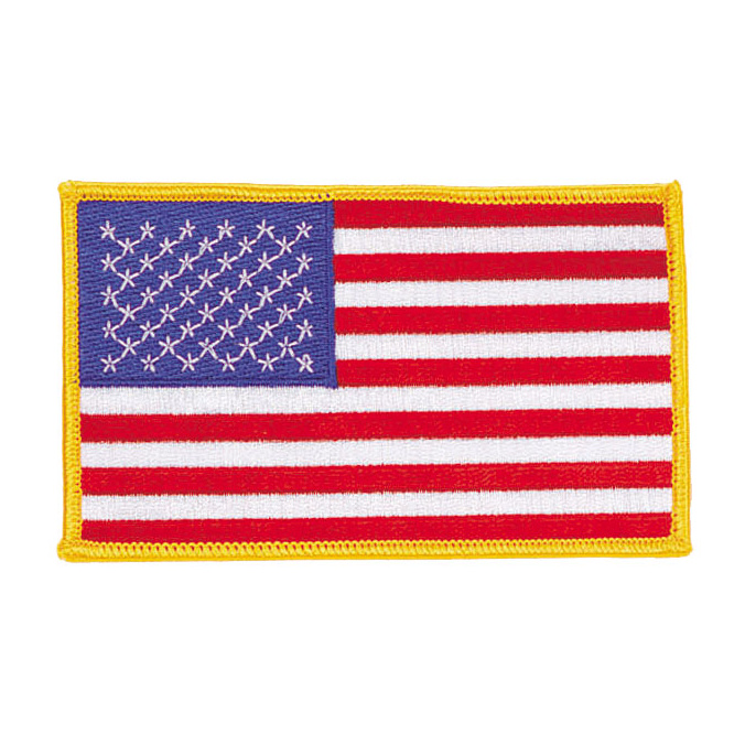 nášivka US vlajka JUMBO 7,5 x 12,5 cm