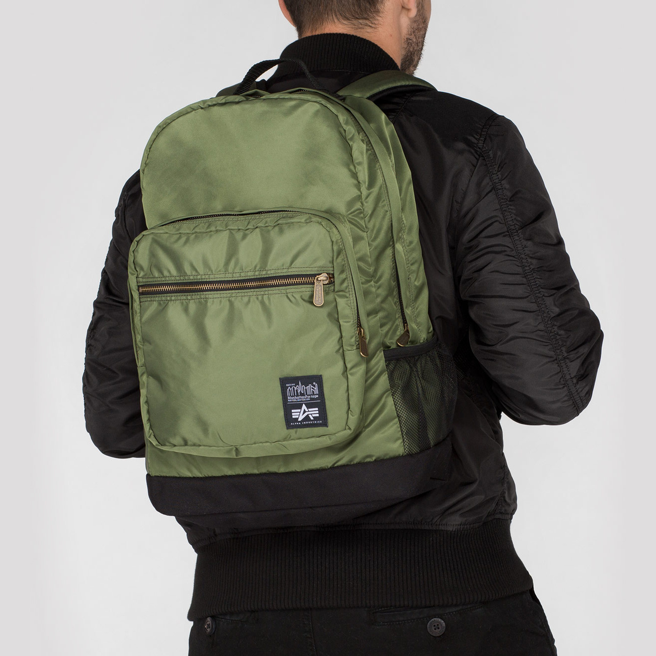 batoh X M.P. backpack sage green 25L