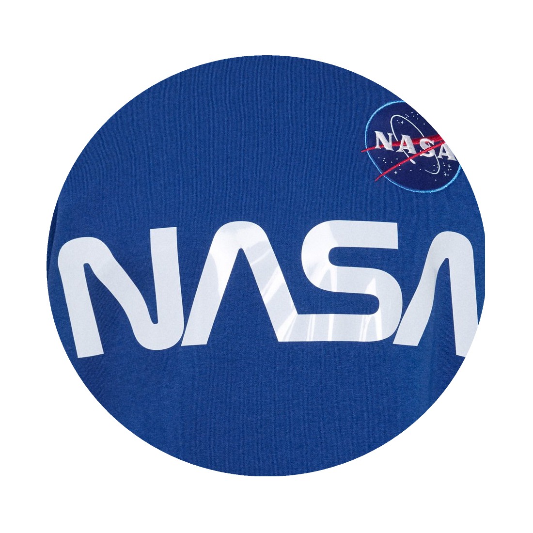 mikina NASA REFLECTIVE SWEATER NASA blue