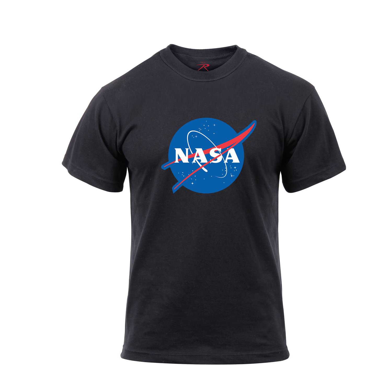 tričko se znakem NASA černé