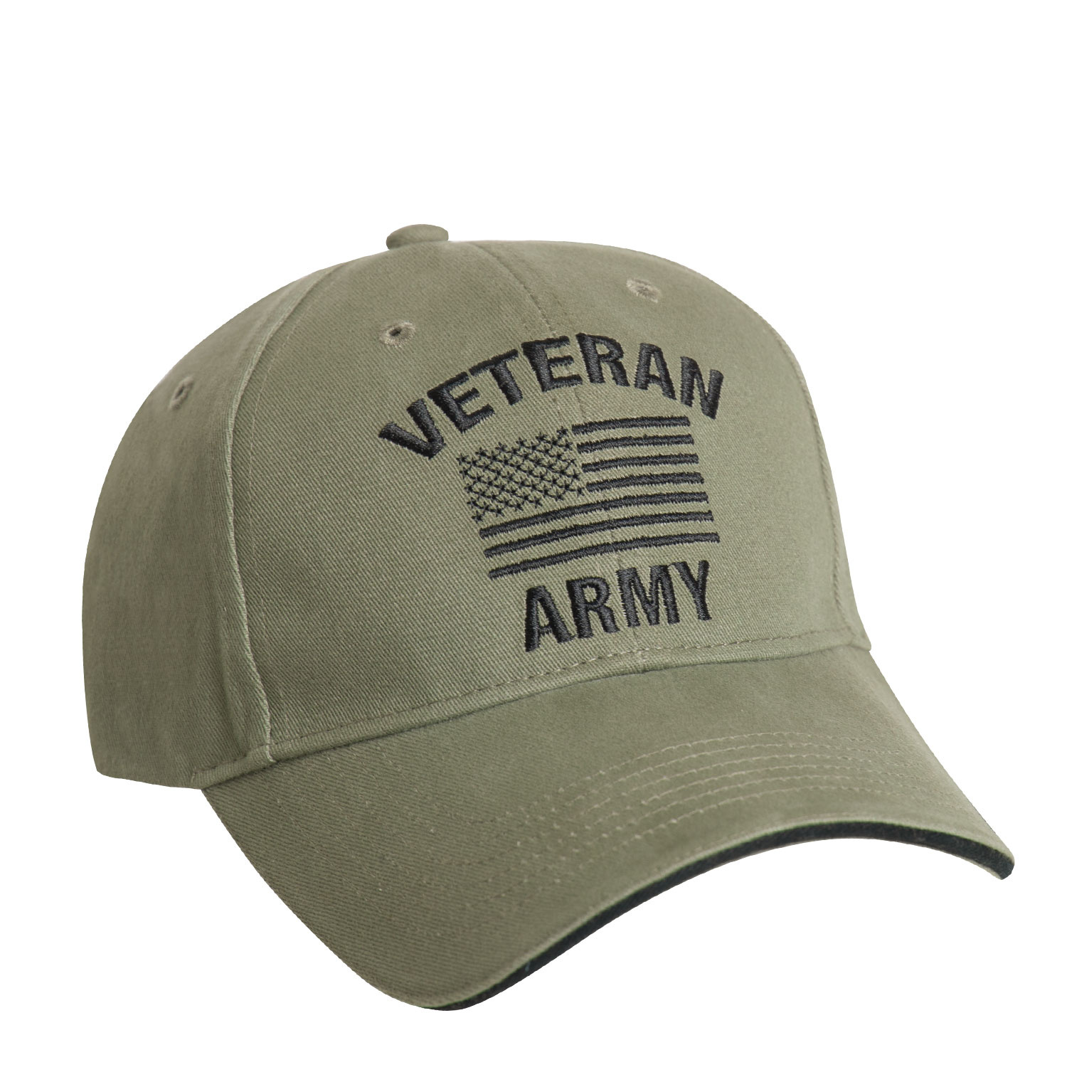 čepice Vintage Army Veteran zelená