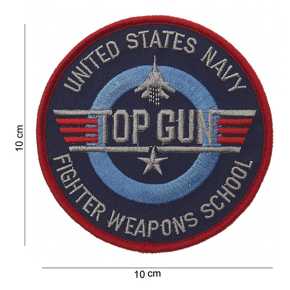 nášivka TOP GUN fighter weapon school