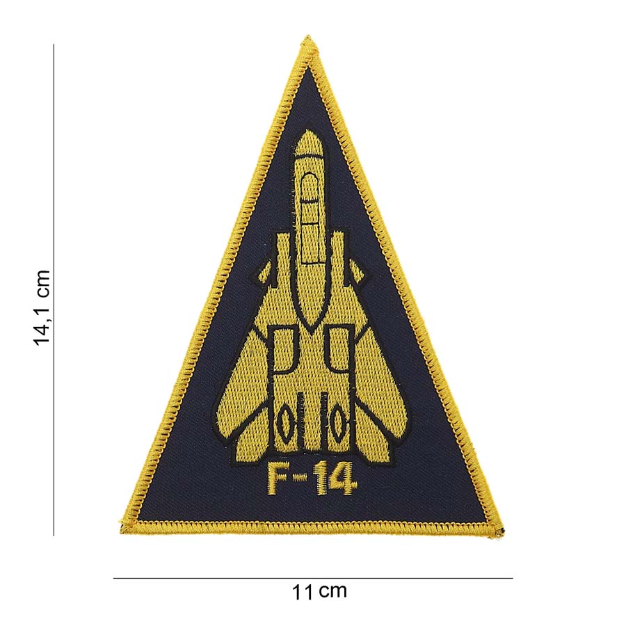 nášivka Tomcat F-14 žlutá #5029
