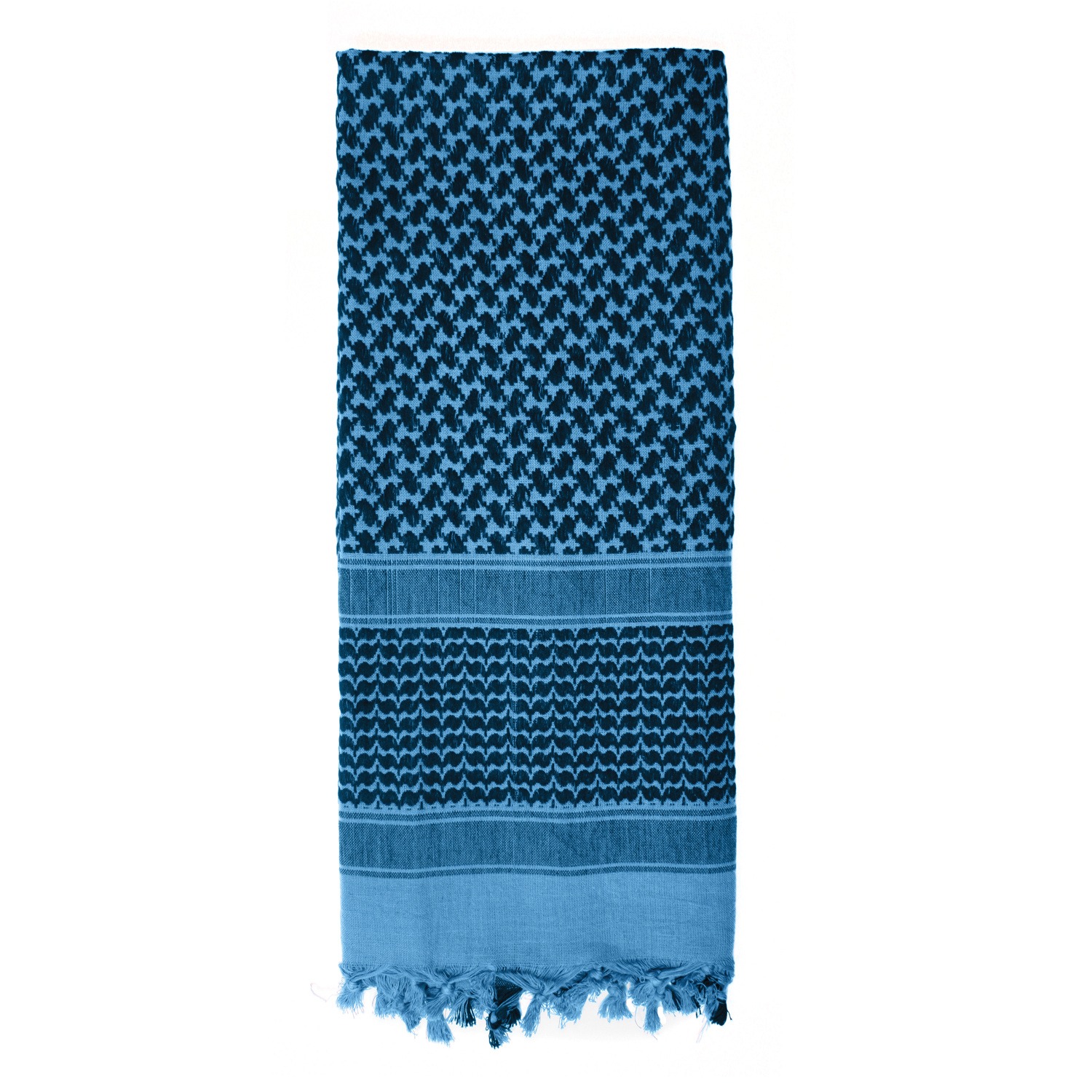 šátek Shemagh odlehčený modrý
