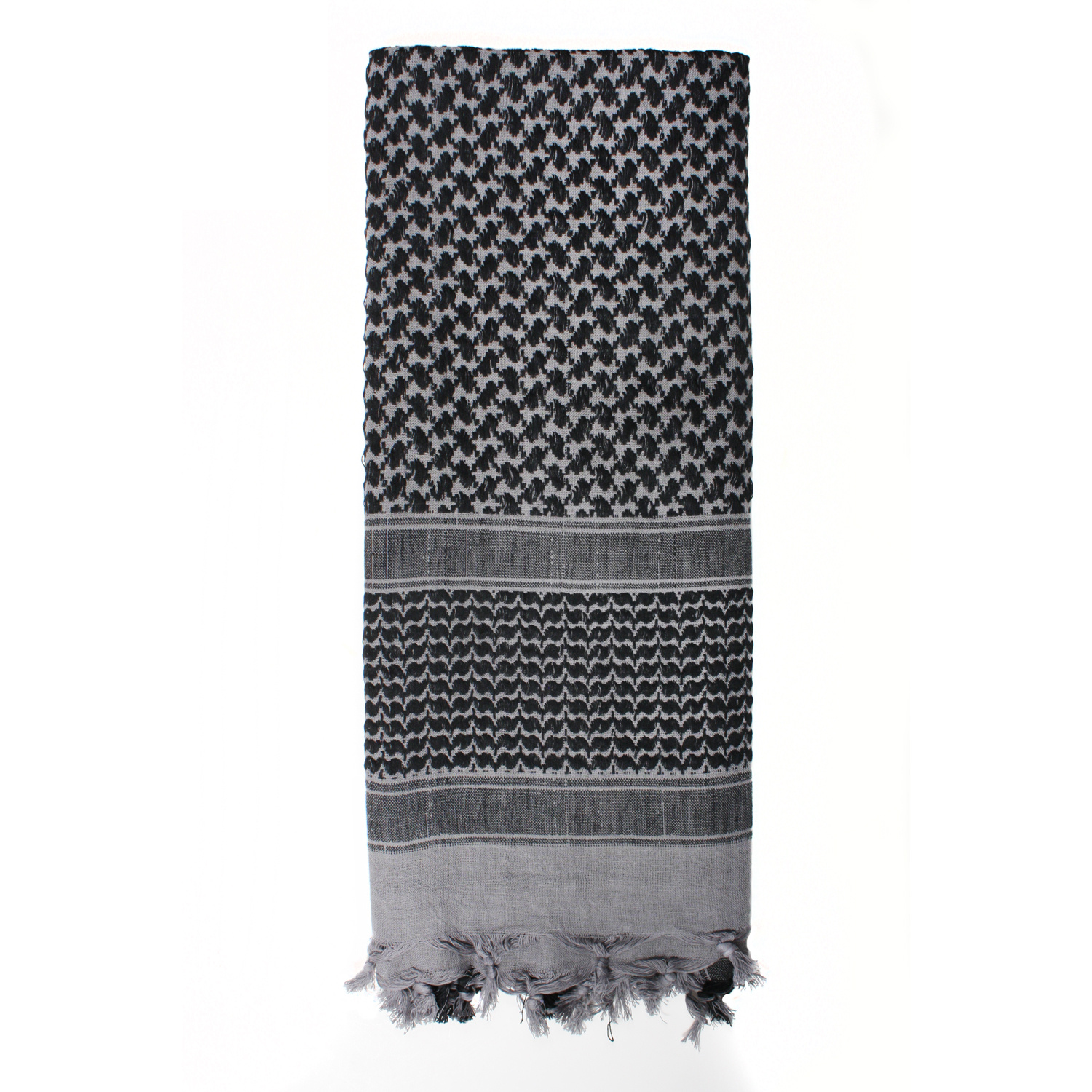šátek Shemagh odlehčený šedý