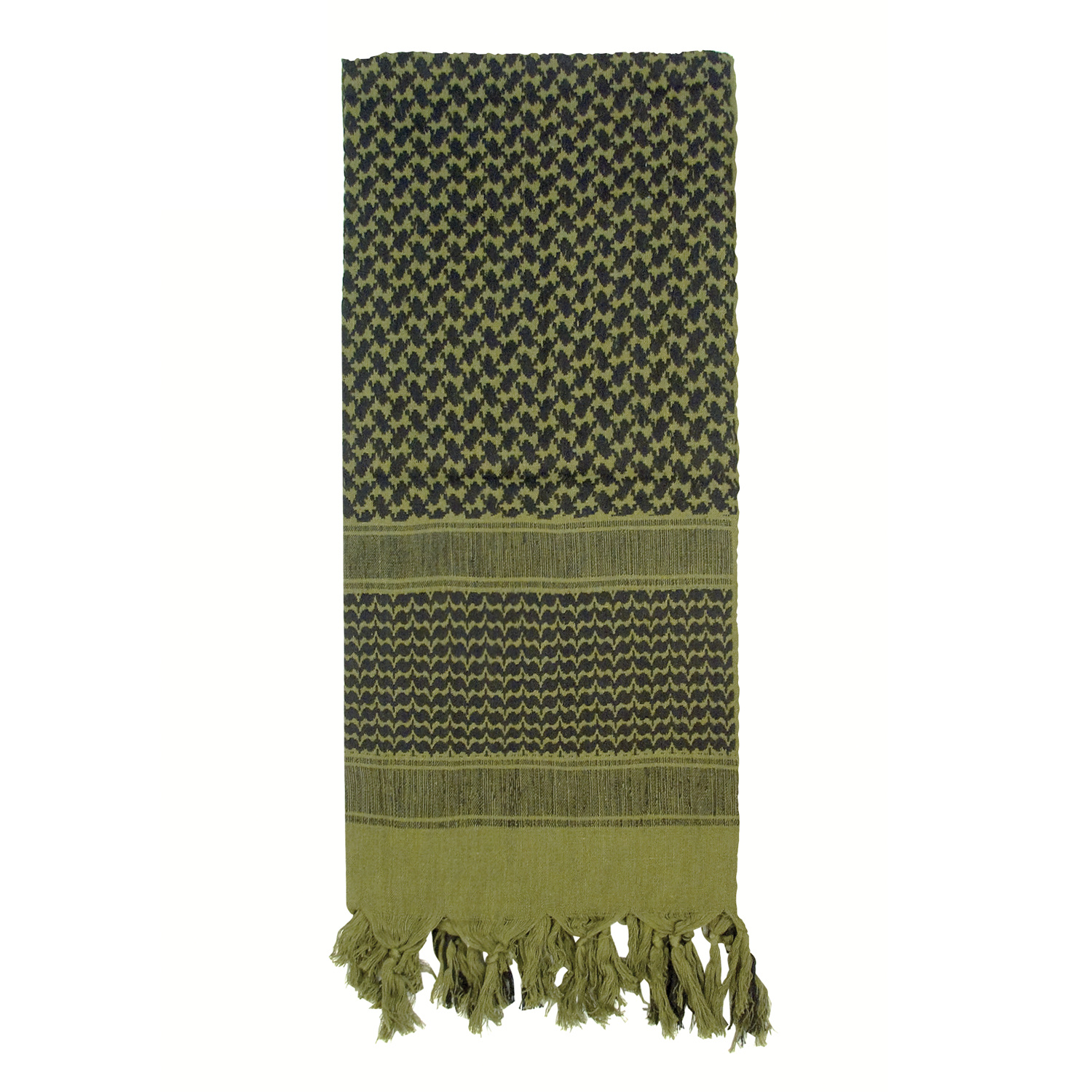 šátek Shemagh odlehčený zelený