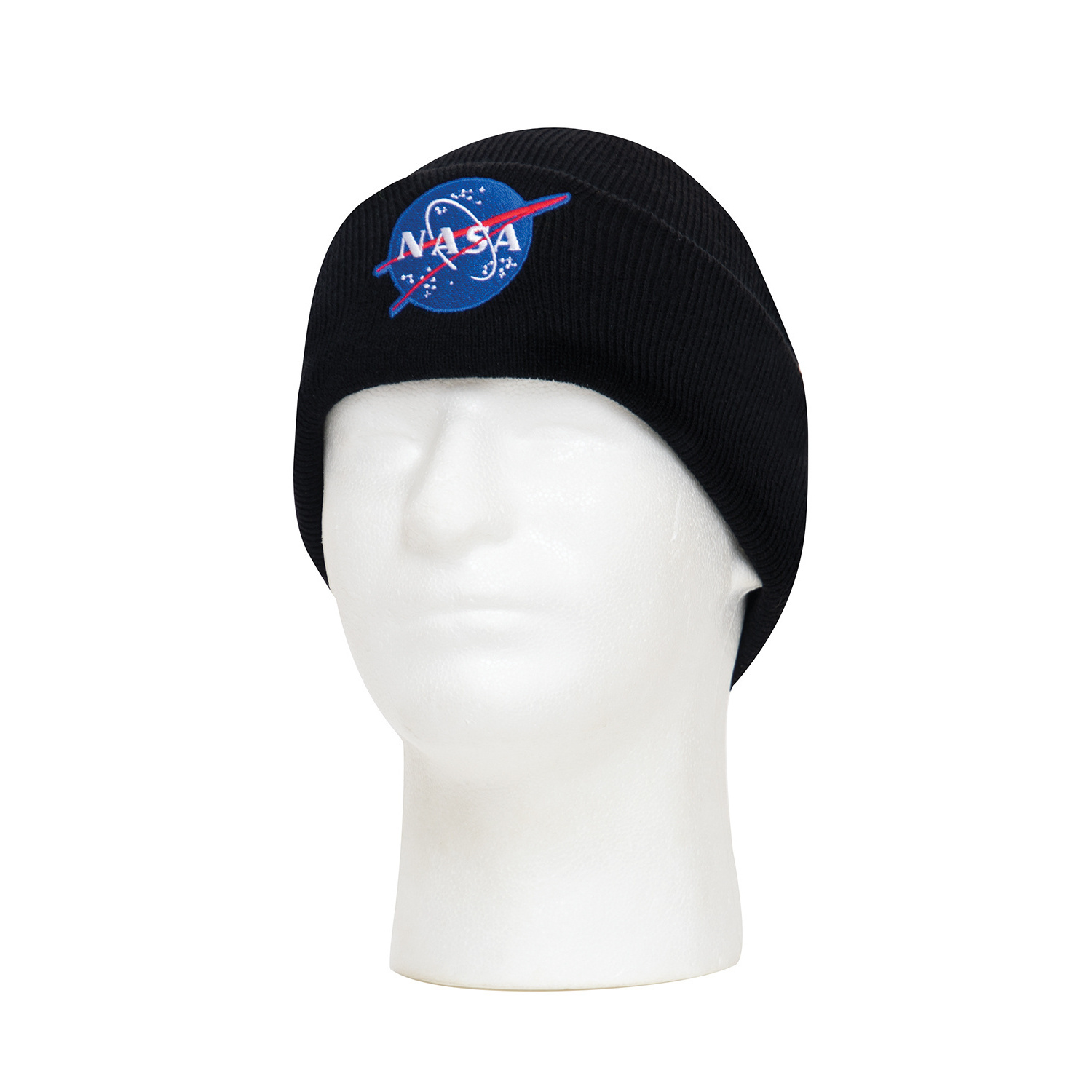 čepice pletená NASA deluxe černá