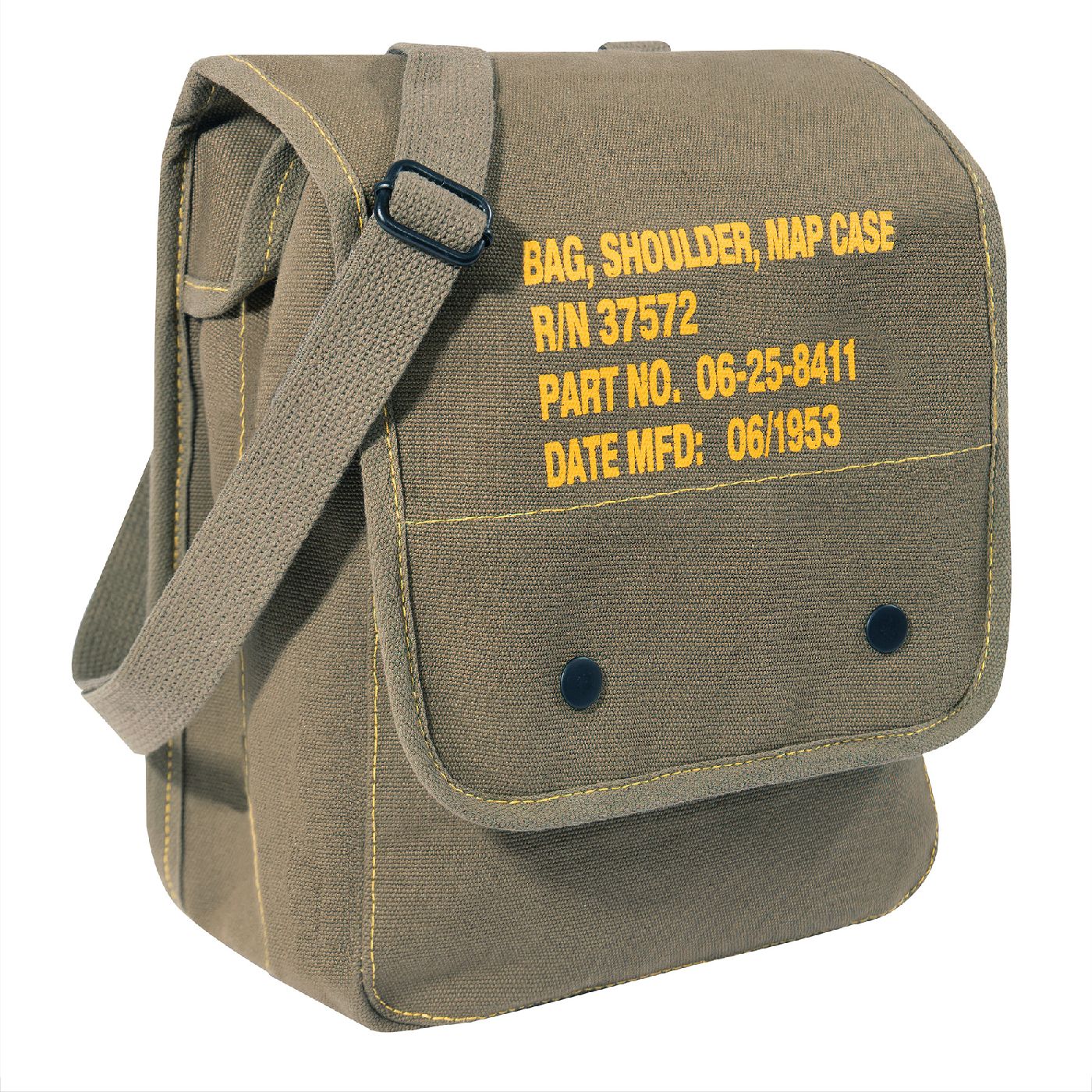 taška přes rameno Map Case Military Stencil olivová 7L