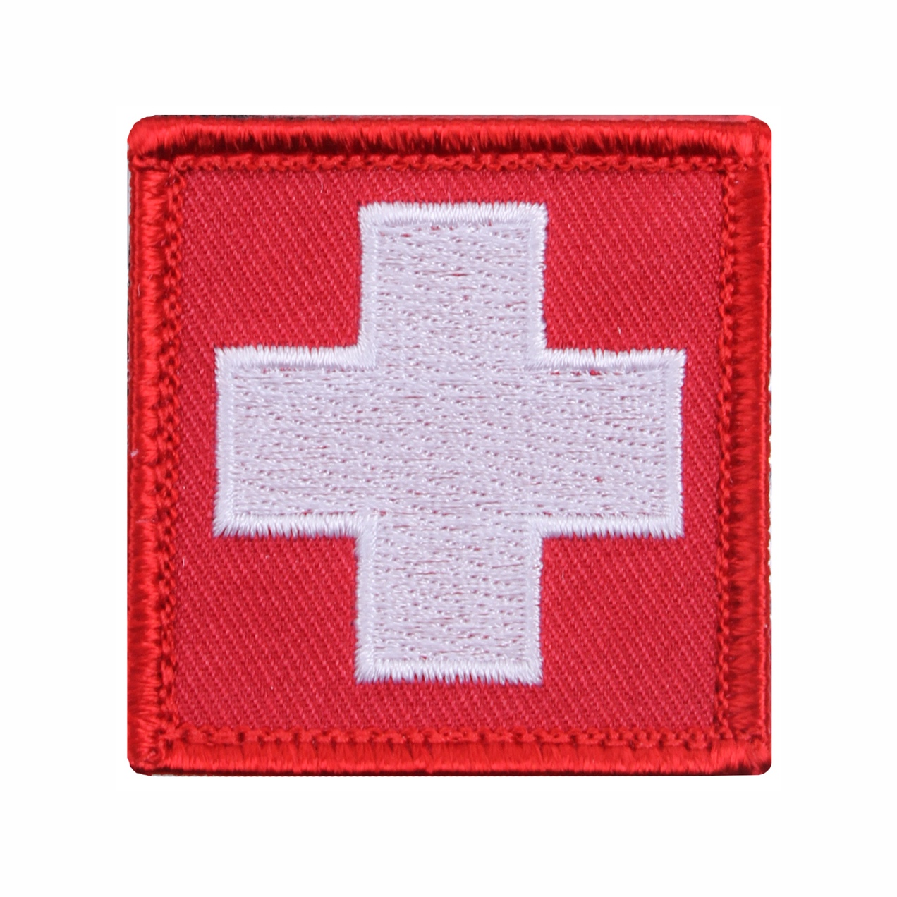 nášivka červený kříž IFAK red cross medical zdravotník 5x5cm