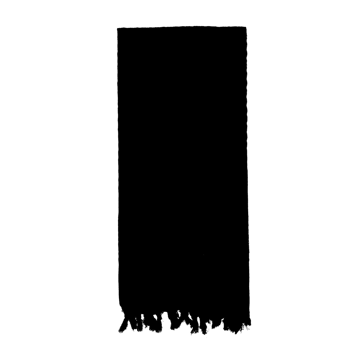 šátek Shemag Solid 107 x 107 cm černý