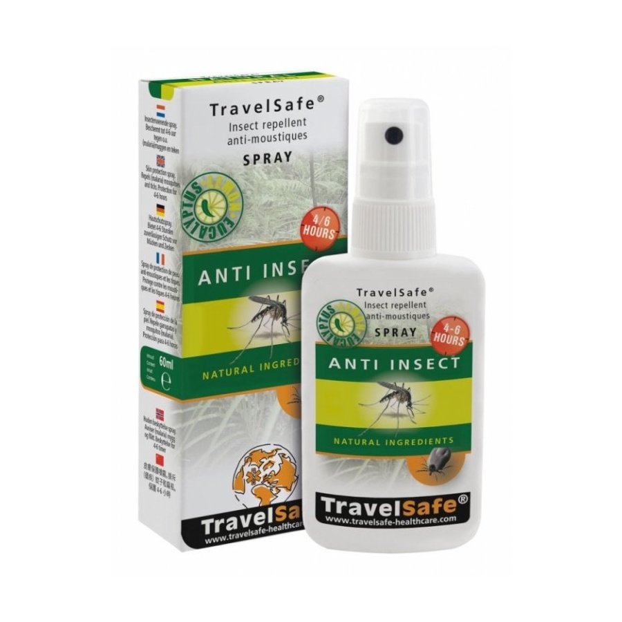 přírodní repelent travelSafe Anti-Insect Spray 60ml
