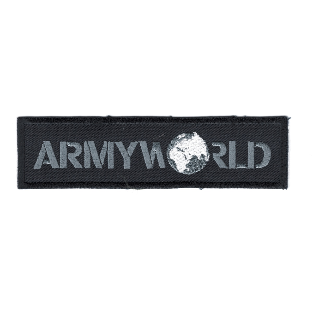 nášivka Armyworld 15x4cm černá
