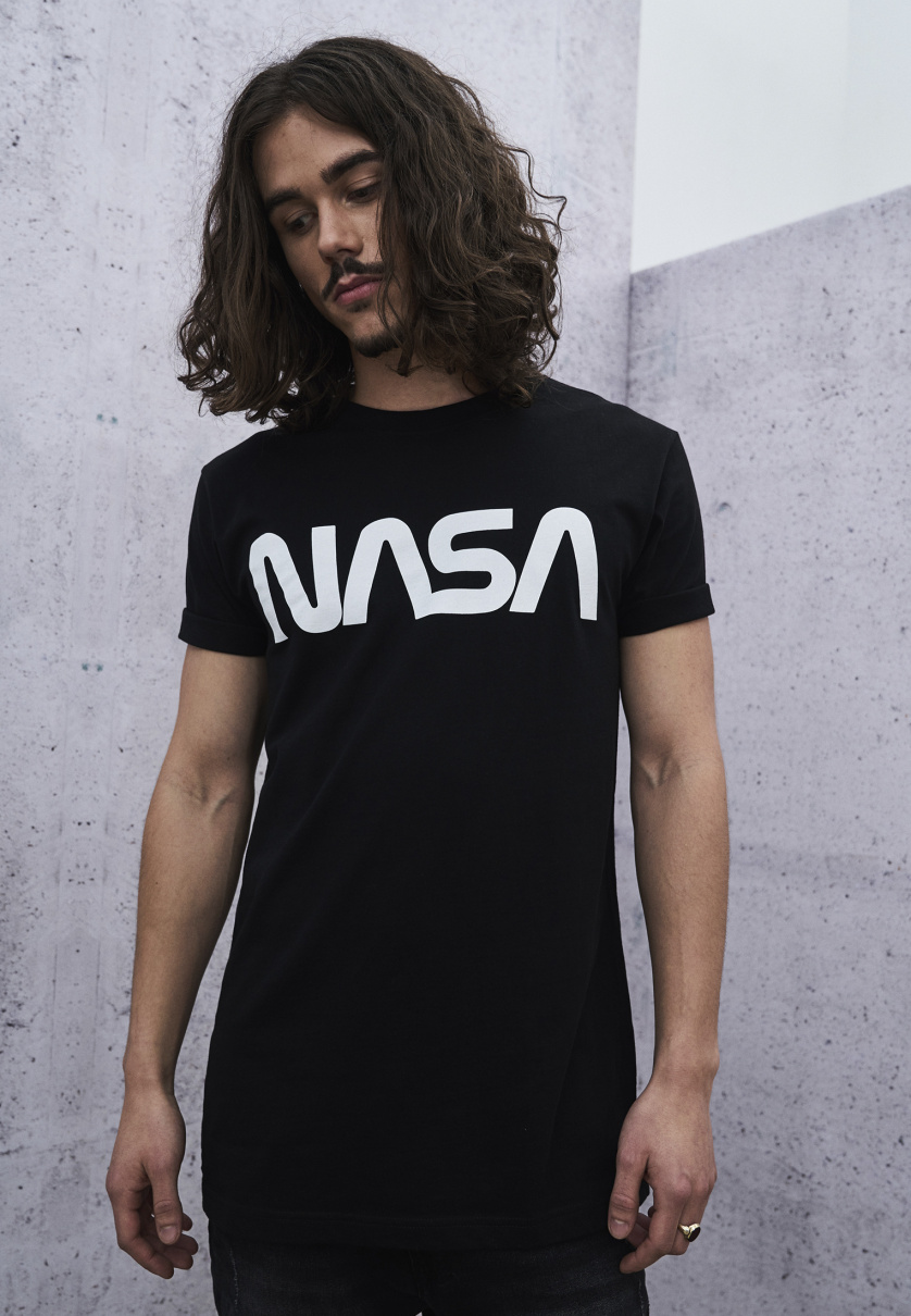 tričko NASA Worm černé
