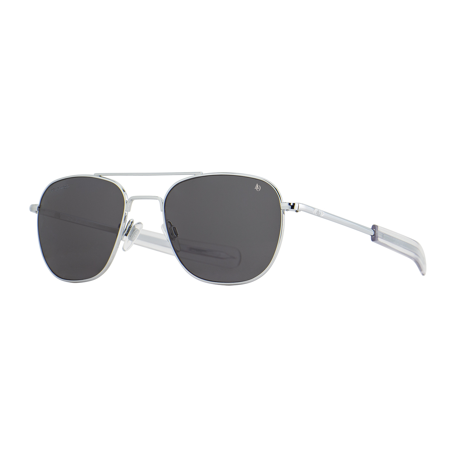 sluneční brýle Original Pilot stříbrné šedý nylon polarizovaná v.55