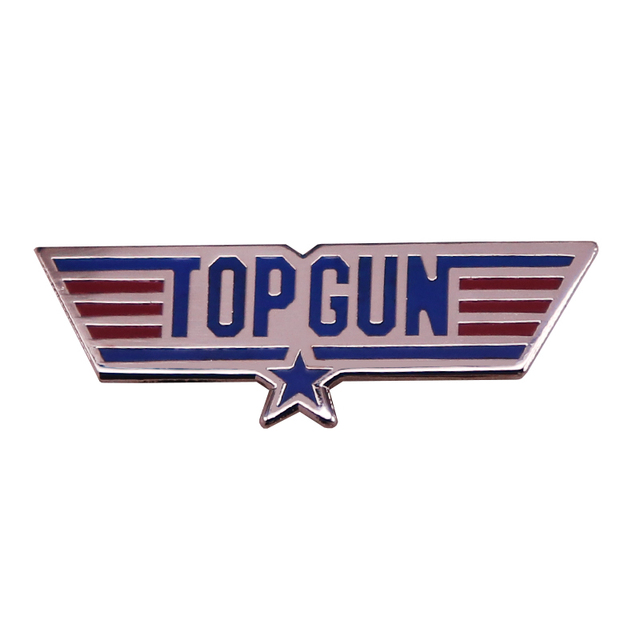 smaltovaný odznak Top Gun Movie logo 35x13mm