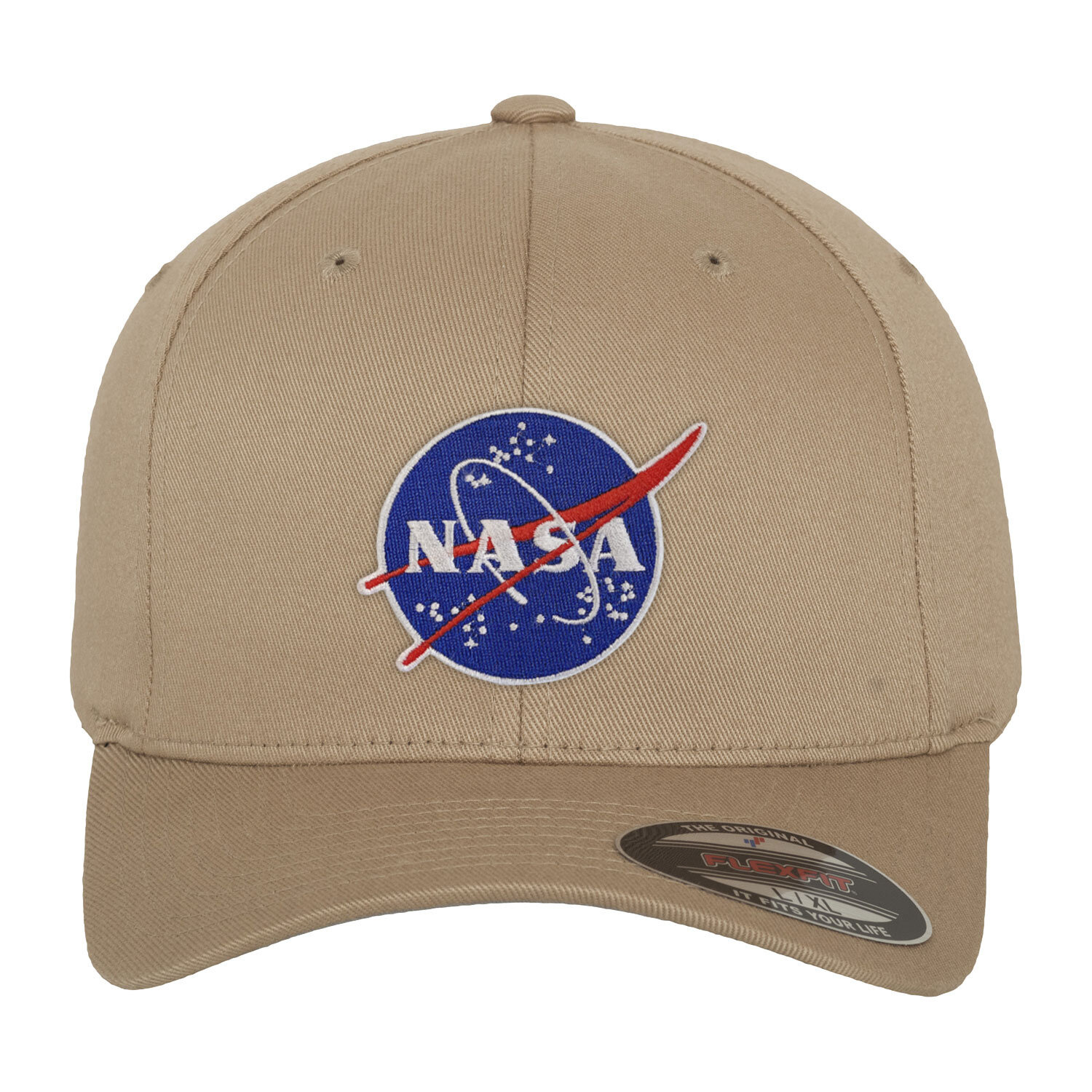 čepice NASA Insignia Flexfit Cap béžová