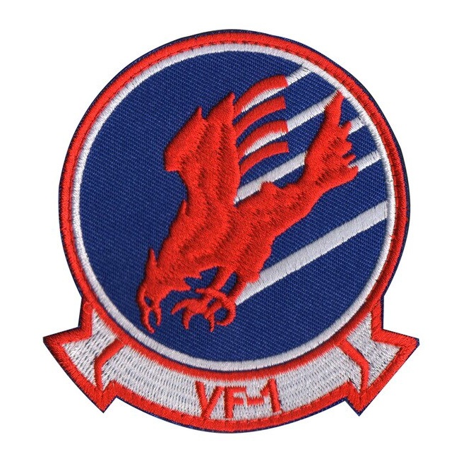 nášivka VF-1 Fighter Squadron kulatá